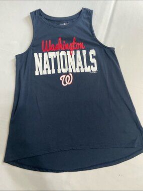 Washington Nationals Women's Sleeveless MLB Tank Top Size XS